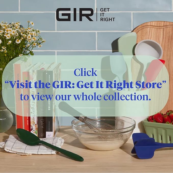 GIR: Get It Right Stainless Steel Whisk - 11 Inch, Studio White Whisker Tool - GIRWKU312SWT
