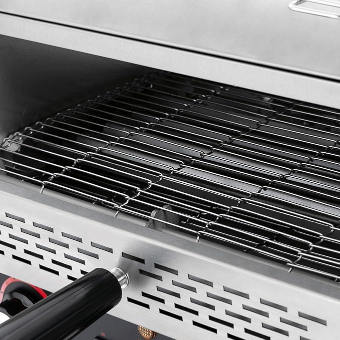 Commercial Conveyor Toaster 450 Slices/Hour 2400W Heavy Duty Industrial Stainless Steel Electric Restaurant Commercial Toaster with Handle&Double Heating Tubes for Home Restaurants