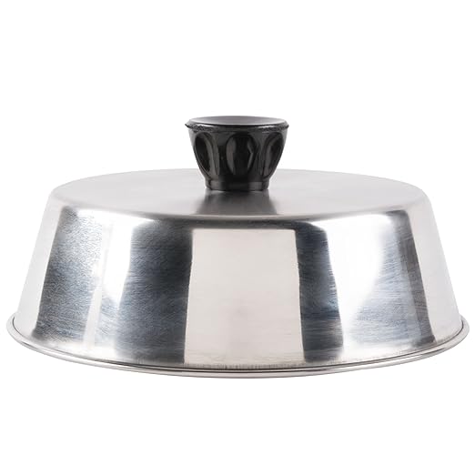 American Metalcraft BA640S Round Stainless Steel Basting Covers, 6 ½" Dia.