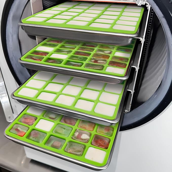 Small 4 Pcs Silicone food molds for harvest right freeze dryer Small trays, Silicone Food Molds for Harvest right freeze dryer accessories