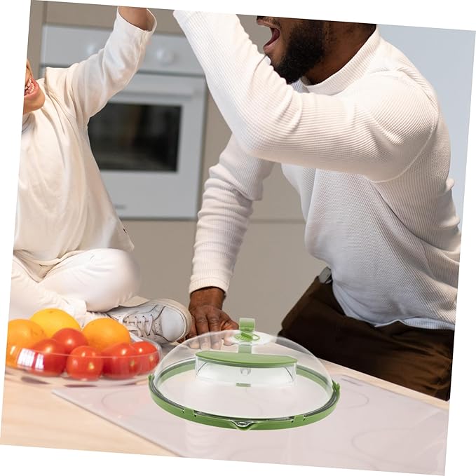 Microwave Splatter Cover High-temperature Resistant Food Lid for Even Heating Suitable for Bowls and Dishes Easy to Clean Keeps Kitchen Organized and Tidy