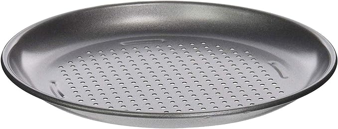 Cuisinart 4 Piece Pizza Pan Set, Mini, Steel Gray