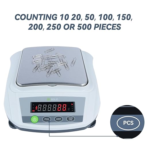 U.S. Solid Analytical Balance, 3000g/6.6lb x 0.01g Digital Precision Scale, Piece Counting, g/ct/oz/lb, 6.2" x 5" Rectangular Pan, 100-240V AC & 4xDC 1.5V Battery, Kitchen, Jewelry, Scientific Use
