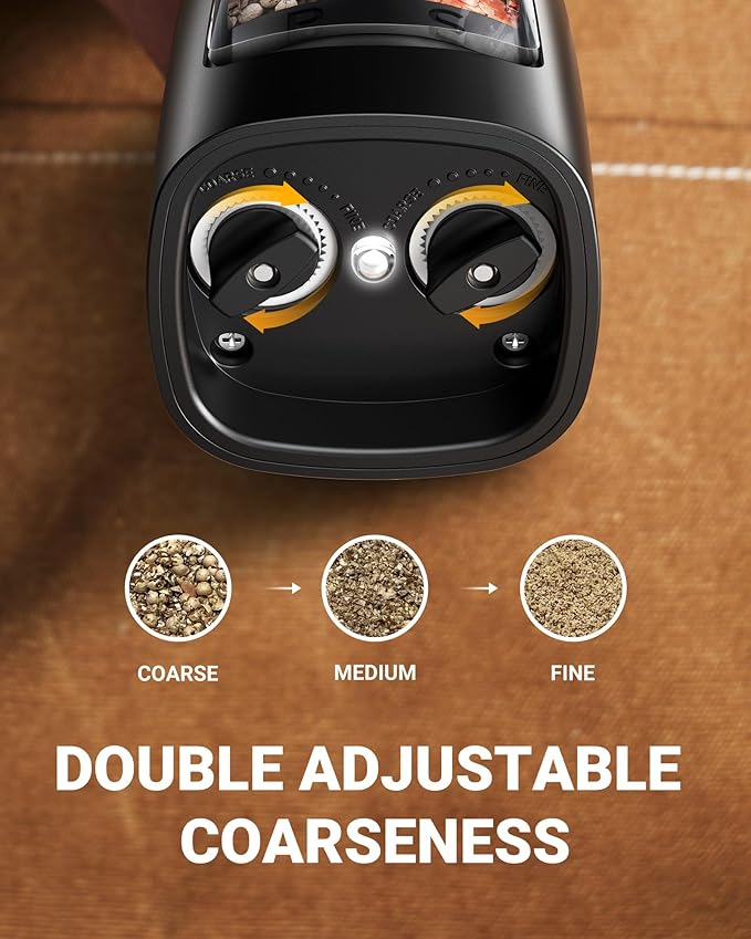 USB Rechargeable 2 in 1 Electric Salt and Pepper Grinder Set Shaker & 5 in 1 Blender and Food Processor Combo for Kitchen