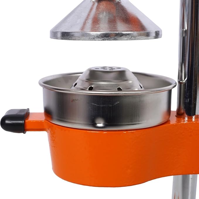 Citrus Juicer, Heavy Duty Cast Iron Commercial Grade Extra Large Lever Press Manual Citrus Press Orange Juicer for Home Kitchen Cafe Juice Bar Fresh Juice Extraction