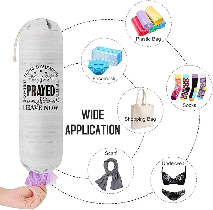 Funny Grocery Bags Holder Organizer, Wall Mount Plastic Bags Storage Container Dispenser, Gift For Family And Friends