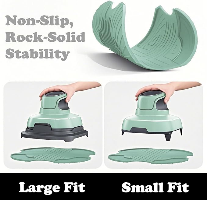 Tailored Ninja Crispi PowerPod Silicone Trivet – Hot Pads for Ninja Crispi Glass Air Fryer Accessories, Heat-Resistant, Non-Slip, Protection for Countertop (Mint)