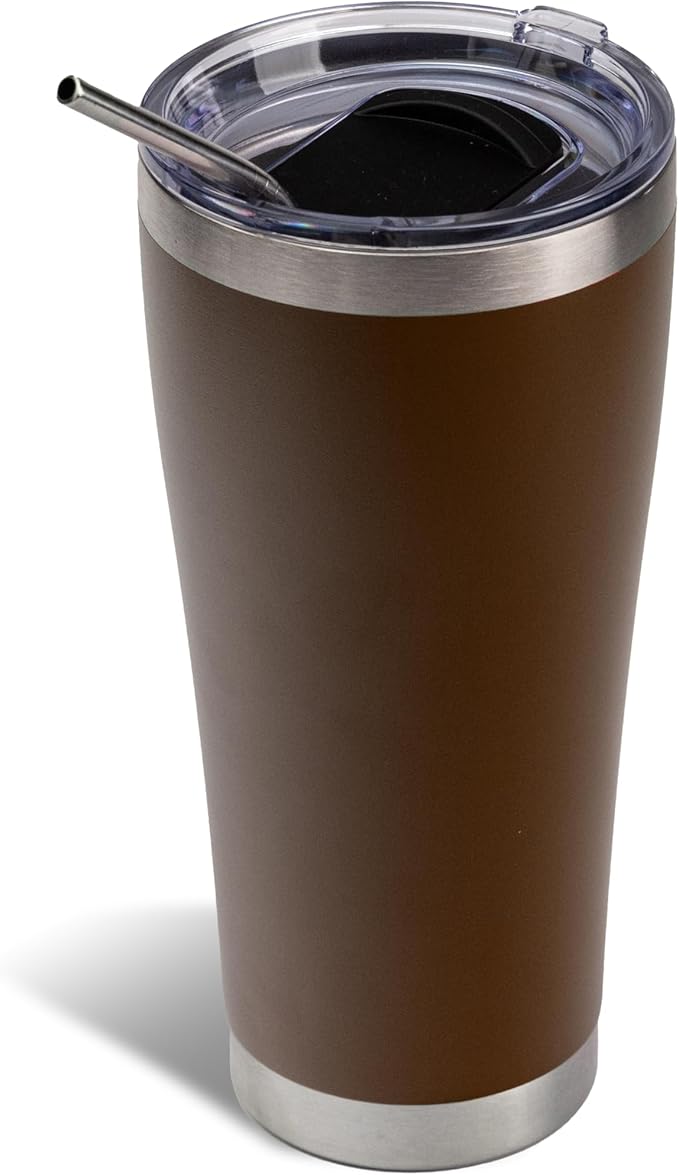 The Memory Company Officially Licenced NFL 30OZ Tumbler Set - 2-Pack Home & Away Stainless Steel Insulated Tumblers with Straws, Double Wall Vacuum Sealed Football Fan Drinkware