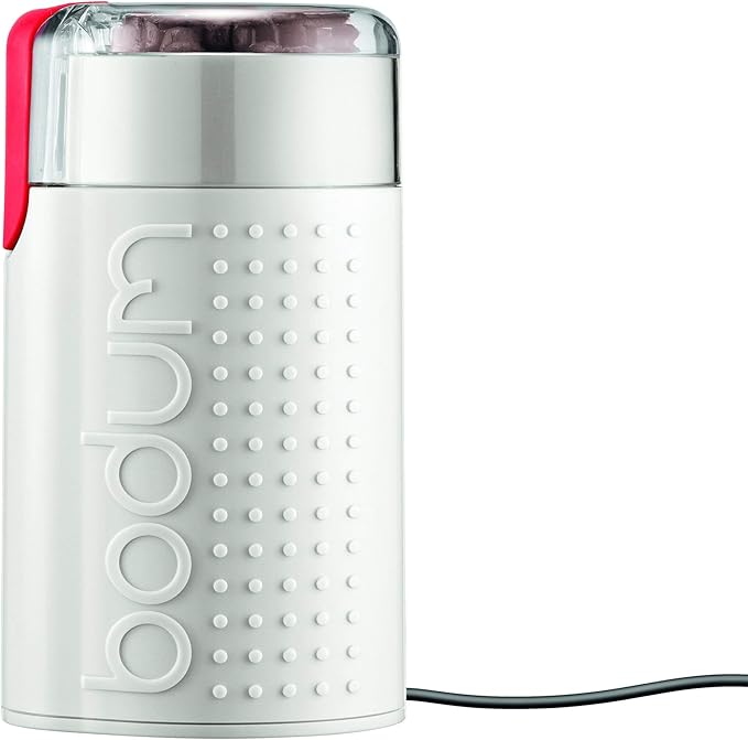 Bodum Bistro Electric Blade Coffee Grinder, White