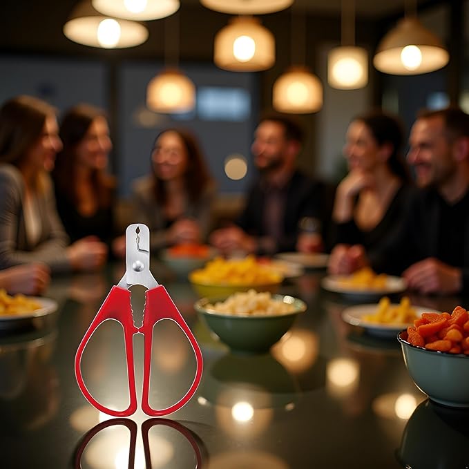 Red Melon Seed Cracker Plier, Sunflower Seeds Plier Opener - Seed Cracker Sheller Opener Peeling Pliers for Melon Seeds, Small Nuts, Specialty Tools and Gadgets Kitchen Utensils and Gadgets