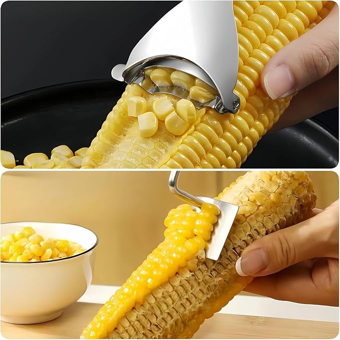 1 Pcs Corn Peeler Corn Cob Stripper, Corn on the Cob Stripper Tool, Kitchen Gadgets, Suitable for Home Kitchen Restaurant Chefs