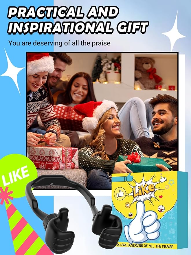 Stocking Stuffers for Teens Boys Men Adults Gifts: Thumbs Up Lazy Phone Stand Cell Phone Holder Gifts for Kids Women Teenage Girls Wife Ideas Funny Cool Gadgets Who Have Everything Gifts for Christmas