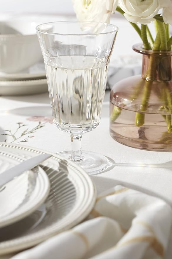 Lenox 895719 French Perle Groove All-Purpose Bowls, Set Of 4 White