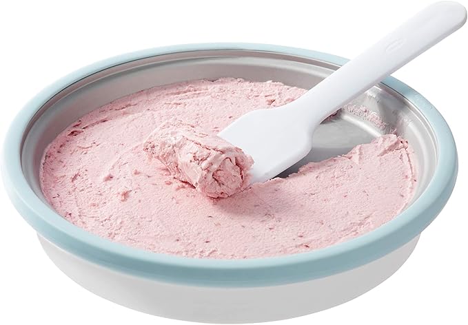 Chef'n 5255870 Sweet Spot Ice Cream Maker, Includes Recipe Book, Blue Glow