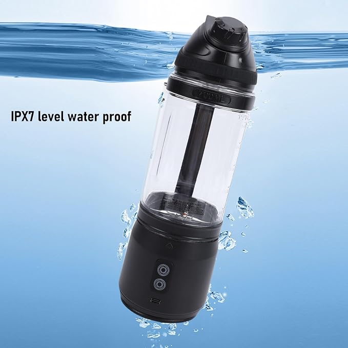 HEEPDD Portable Blender, 24oz Cordless Personal Blender for USB C Rechargeable Self for Shakes Smoothies Food Prep and Frozen Blending (700ml)
