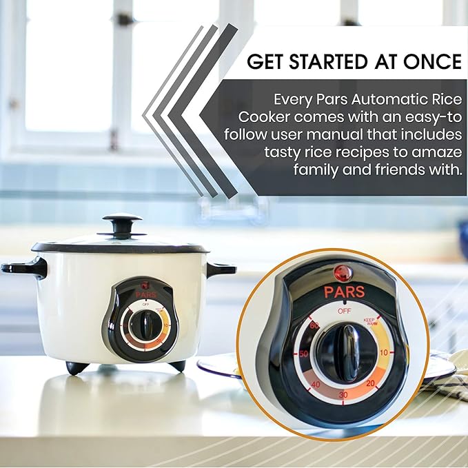 Pars 3 Cup Automatic Rice Cooker