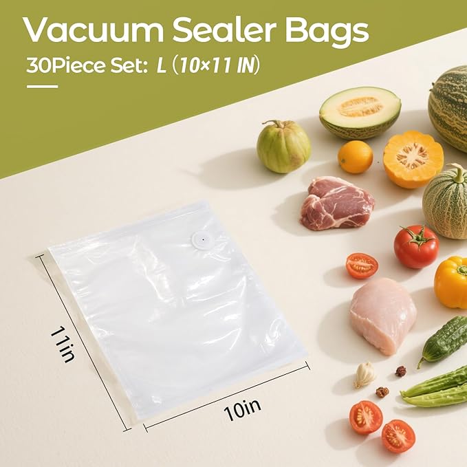 Vacuum sealer machine + Vacuum sealer bags