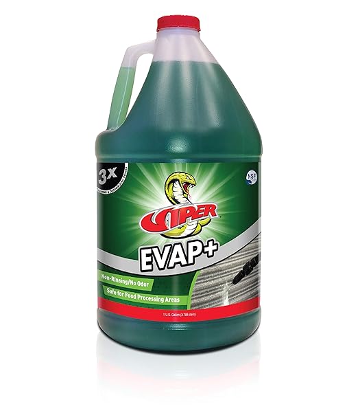 Refrigeration Technologies Viper Evap+ Coil Cleaner & Deoderizer 1 Gal, Green (128 fl oz (Pack of 1))