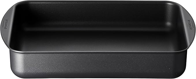 Scanpan Classic 5.25 QT (15.25 inch x 10.5 inch) Nonstick Roasting Pan – Compatible with Gas and Electric Stovetops, Metal Utensil Safe, Oven Safe to 500°F, Dishwasher Safe
