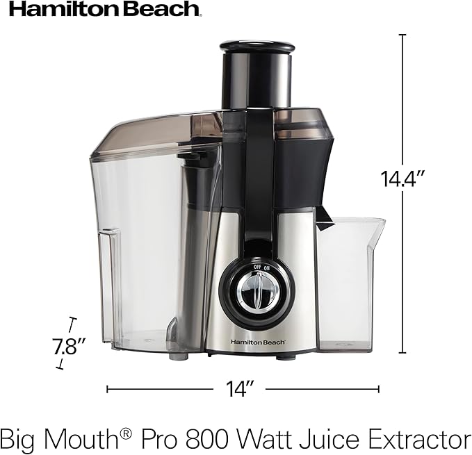 Hamilton Beach Big Mouth Juice Extractor R2502BM Refurbished