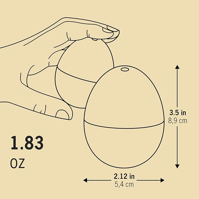 The Golden BeepEgg – Egg Timer for Boiling Eggs – Musical Egg Cooker for Soft, Medium, Hard Boiled Eggs – Food Safe – Singing Floating Egg Timer – Egg Cooker for 3 Levels of Doneness - Brainstream