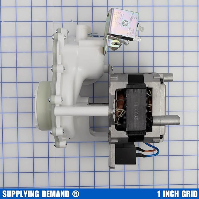 Supplying Demand WD26X10013 WD19X0028 Dishwasher Motor and Pump Assembly Replacement