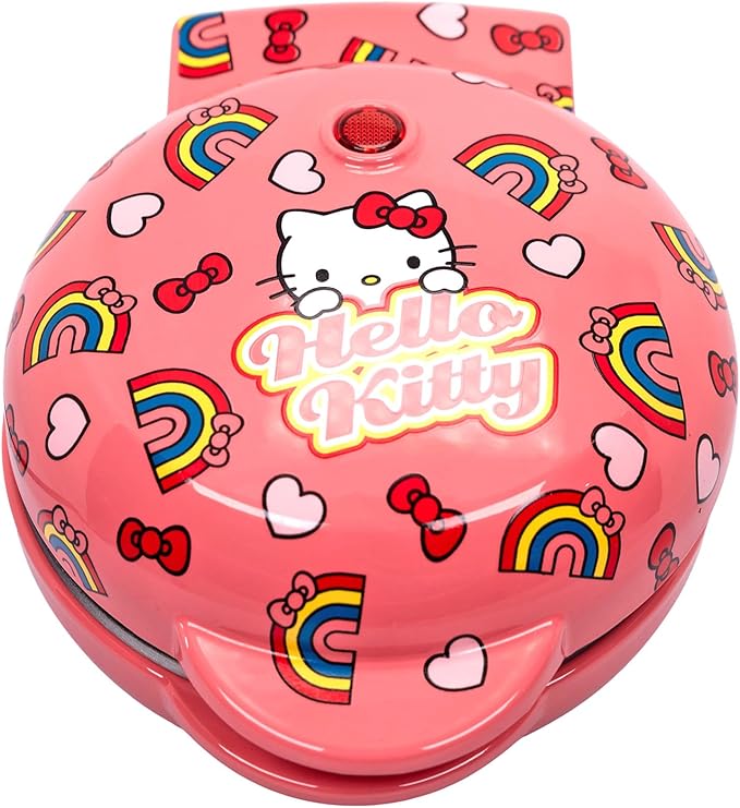 Uncanny Brands Hello Kitty Mini Waffle Maker - Cook With Your Favorite Kitty Character
