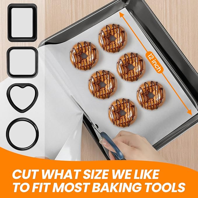 eavy Duty Oven Liners for Electric Stove + Silicone Baking Mat Roll