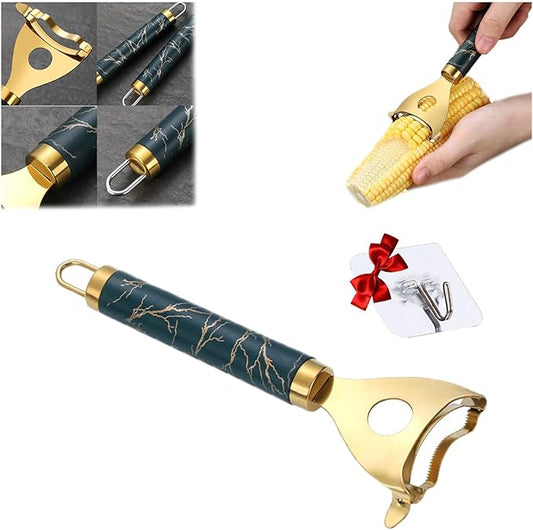 Cobb Gobbler corn peeler, 2025 New Cobb Gobbler Corn Peeler，Cobb Gobbler grain thresher, labor-saving and fast Cobb Gobbler labor-saving corn peeler, corn cob peeling tool (1Pcs)