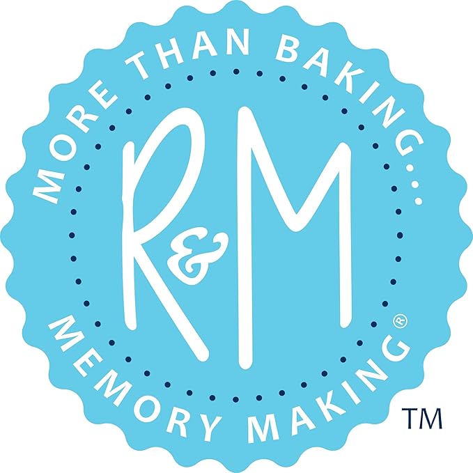 R&M International 2246 Junior 12-Piece Bakeware Set, Includes Pan, Rolling Pin, Tools and Cookie Cutters