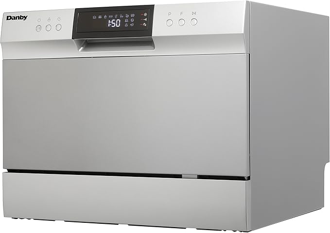 Danby DDW631SDB Countertop Dishwasher, Stainless Steel