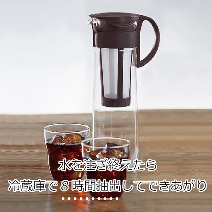 Hario "Mizudashi" Cold Brew Coffee Maker, 1000ml, Brown