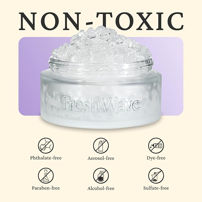 Fresh Wave Lavender Odor Removing Gel Refill, 63 oz, Every 15 oz. lasts 30-60 Days, For Cooking (Package May Vary)