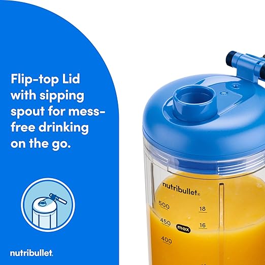 nutribullet Flex portable blender NBPB50200BB, Sapphire Blue