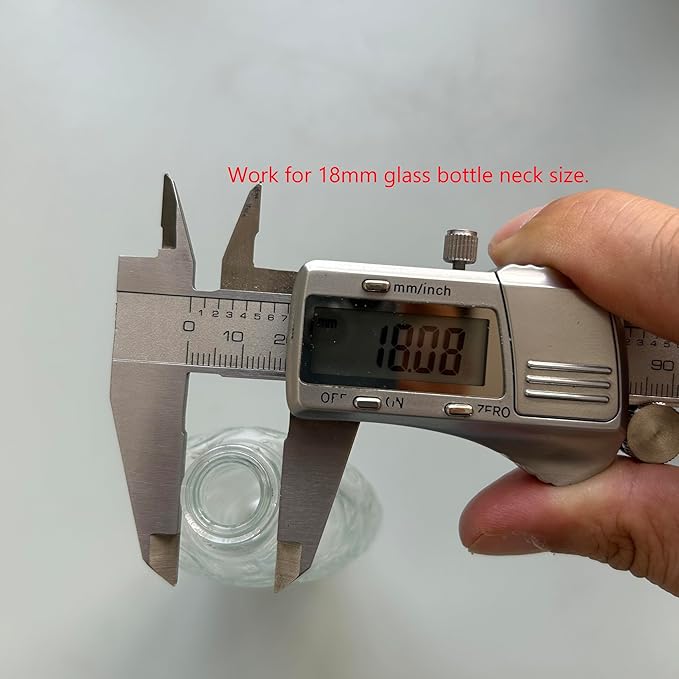 Yoolenatu Manual desktop perfume bottle crimping and capping tool machine, perfume bottle crimper,perfume bottle sealing machine (18 mm)