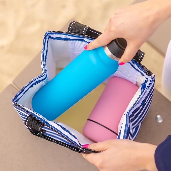 SCOUT Eloise Lunch Bag - Lightweight Insulated Soft Lunch Box, Opens Wide, Zips Closed, Interior Pocket, for Women, Work, Beach, Travel, Pool & Picnic