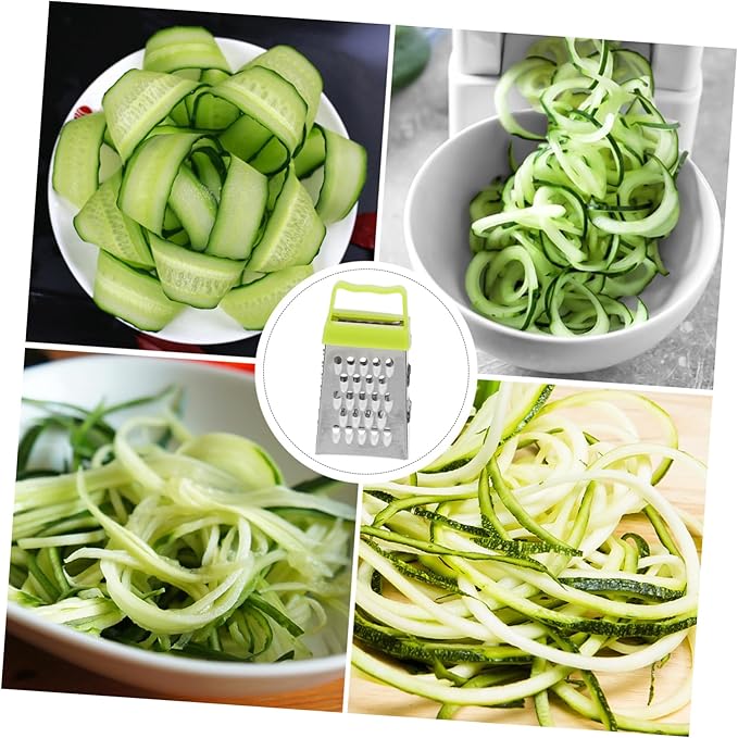 PRETYZOOM 6pcs Grater Stainless Steel Garlic Tool Mini Slicer Vegetable Grater Multi-use Strong Comfortable to Hold