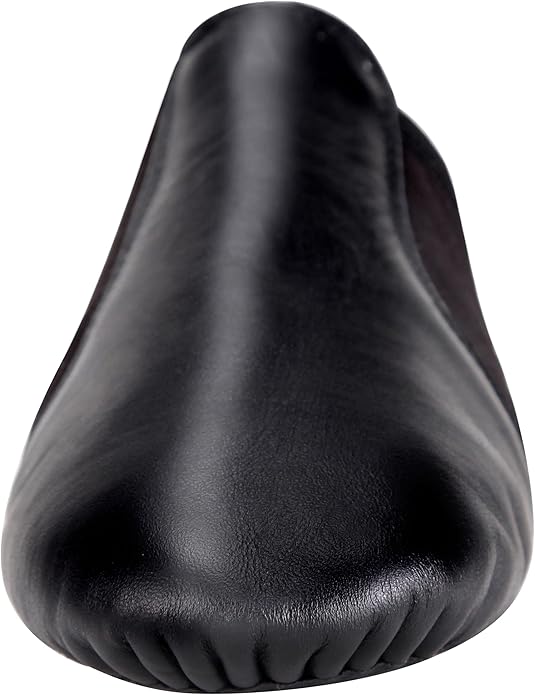 Linodes Unisex Leather Upper Jazz Shoe Slip-on for Women and Men's Dance Shoes