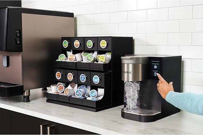 Keurig K-2550 Medium Business Single Serve Coffee Maker, Plumbed, Silver/Black
