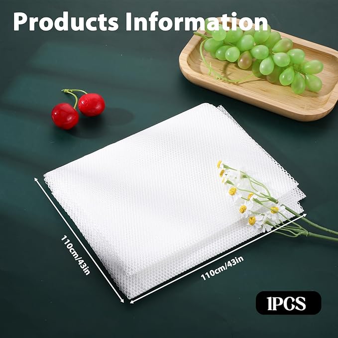 Rice Net 47" X 39" Sushi Cooking Net Mesh, Rice Steamer Cloth Nylon Cooking Napkin Non-Stick Rice Cooker Steam Reusable Cooking Steam Cloth Rice Net Napkin Bamboo Steamer Mat Cloth