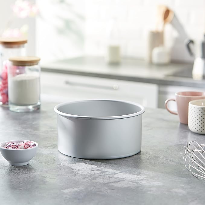 PME Professional Aluminum Baking Pan Round 8 x 4