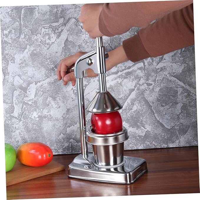 Manual Juicer Citrus Squeezer Stainless Steel Fruit Extractor Hand Lever Press Juicer for Home Lemon Squeezer
