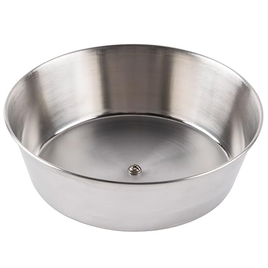 American Metalcraft BA640S Round Stainless Steel Basting Covers, 6 ½" Dia.
