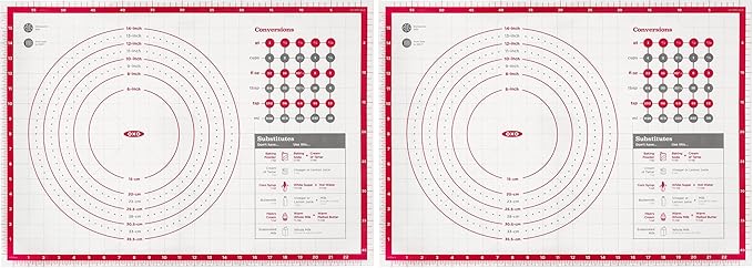 OXO Good Grips Silicone Pastry Mat (Pack of 2)