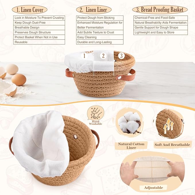 Sourdough Starter Kit, Sourdough Bread Baking Supplies, Sour Dough Starter Kits, Sourdough Tools for Modern Home And Kitchen, Sour Dough Tools, Bread Making Tools Kit, Gifts for Bakers Women Wife Mom