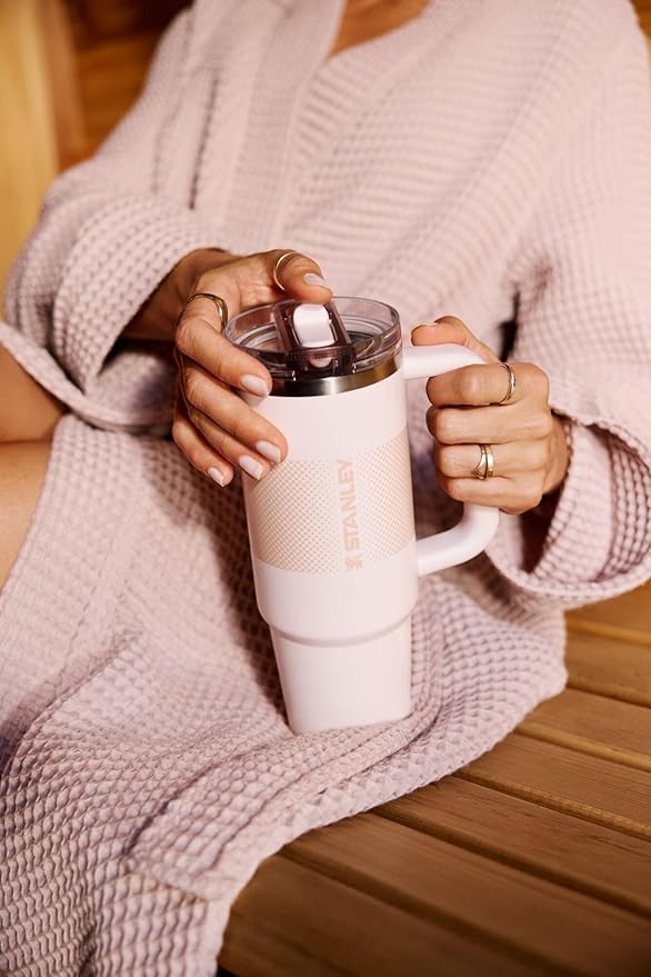 STANLEY Quencher ProTour Flip Straw Tumbler with Leakproof Lid | Built-In Straw & Handle | Cupholder Compatible for Travel | Insulated Stainless Steel Cup | BPA-Free