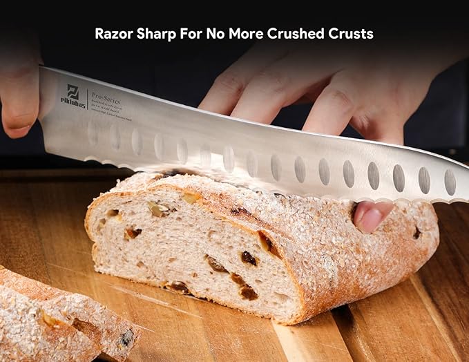 Bagel Slicer+8 Inch Bread Knife