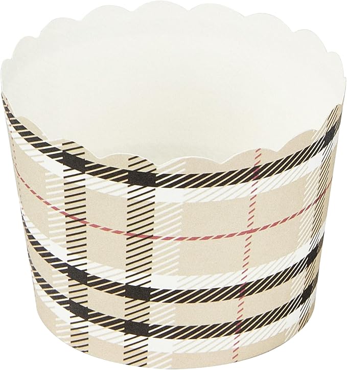 Restaurantware Baking Cups 200 Pack of 3.38 oz Paper Cupcake Liners Greaseproof Scalloped Oven-Safe Elegant Dessert Muffin Cups Disposable for Parties