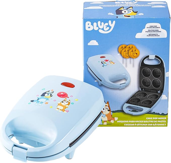 Uncanny Brands Bluey Cake Pop Maker – Makes Bluey Cake Pops – Nonstick, Easy Cleanup