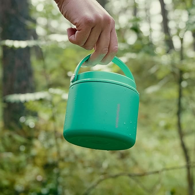 Hydrapeak 18oz Stainless Steel Vacuum Insulated Food Jar Kids for Hot and Cold Food, Wide Mouth Leak-Proof Soup Adults, 10 Hours 16 (Navy) (HP-Foodie18)